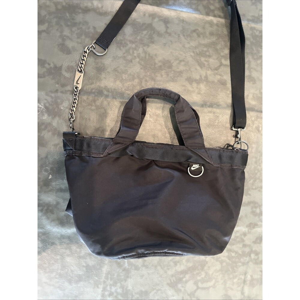 Nike Crossbody Bag Black Detachable Chain - Picture 5 of 16